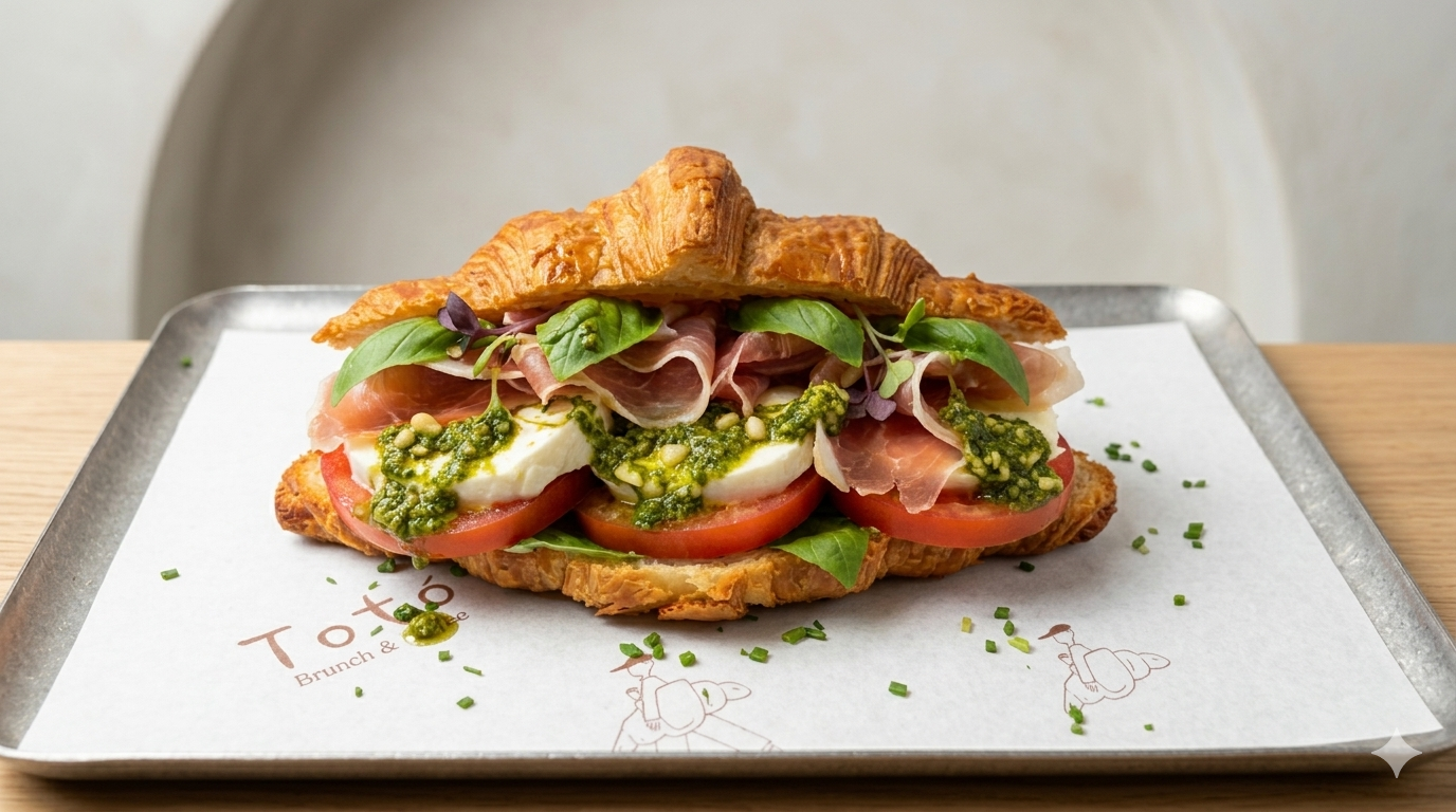 Croissant Caprese